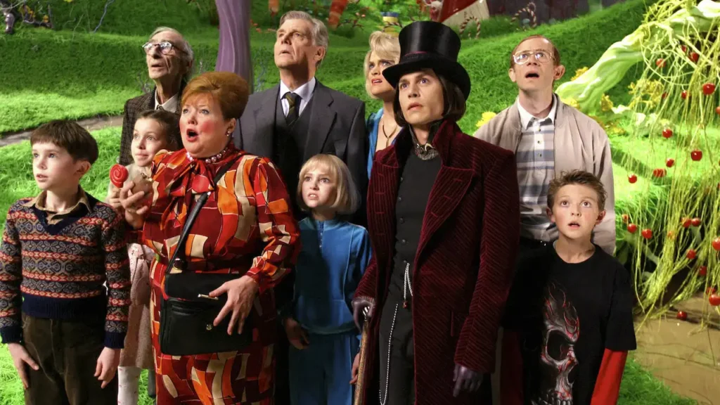 Charlie and the Chocolate Factory (2005) movie scene